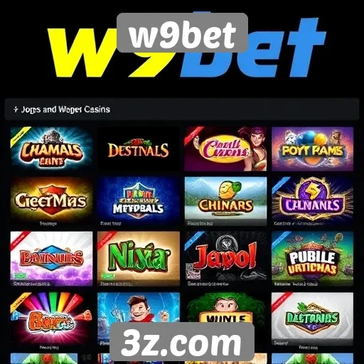 jogos populares disponíveis no w9bet em destaque